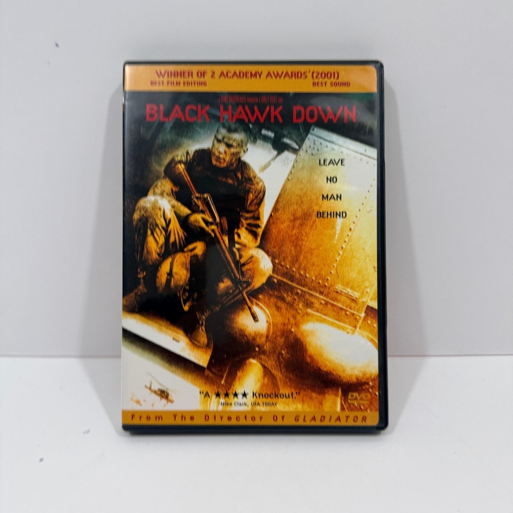 Sony Black Hawk Down DVD Movie Black Good War Drama Ridley Scott
